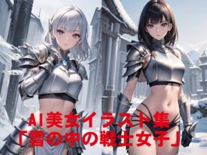 AI美女イラスト集「雪の中の戦士女子」(駄馬) [d_541315]