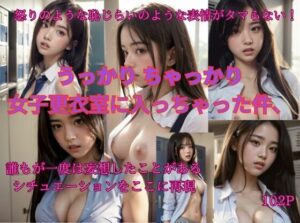 うっかり ちゃっかり 女子更衣室に入っちゃった件、(億進会) [d_541814]