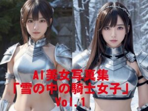 AI美女写真集「雪の中の騎士女子」Vol.1(駄馬) [d_541924]
