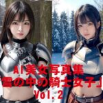 AI美女写真集「雪の中の騎士女子」Vol.2(駄馬) [d_541926]