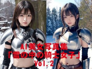 AI美女写真集「雪の中の騎士女子」Vol.2(駄馬) [d_541926]