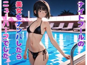 ナイトプールの美女をナンパしたらニューハーフでした(BLUEMOON NOVEL) [d_542130]