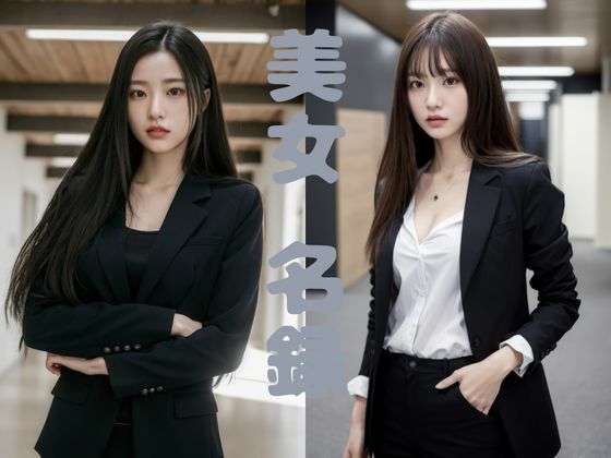 【美女名録】vol4.7  秘書の誘惑。冷たくても、惹かれてしまう。 195枚  【AIグラビア写真集】(AI美女制作参謀本部4課) [d_542218]