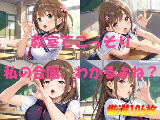 教室でこっそり  私の合図わかるよね？(なんこつくん) [d_542525]