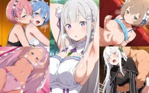 【500枚】Re:ゼロから始める異世界○活エロ画像_リゼロに登場する可愛くてセクシーな女の子たちのエッチなイラスト集(エロココ！) [d_543235]