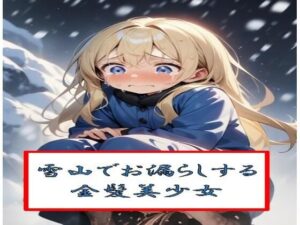雪山でお漏らしするロシアの女の子(わたあめ) [d_543348]