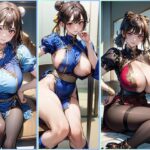 ストリートファイター春麗に変身！美しさと強さを兼ね備えたコスプレ(夢幻出版【イラスト】) [d_544547]