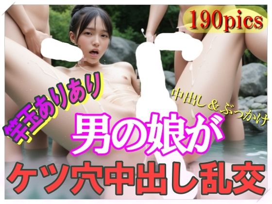 竿玉ありあり男の娘がケツ穴中出し乱交(おとこごころをくすぐりたい) [d_544696]