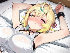 ベッドの上で拘束され〇される星〇サラ  78枚(BOUZU) [d_544957]