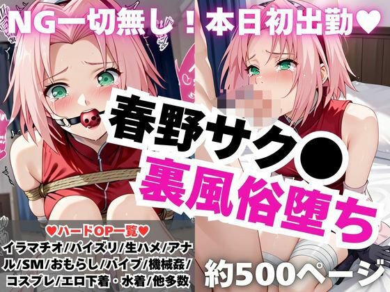 【NGなし】初出勤！春野サク●裏風俗堕ち！(雪どけ水) [d_545724]