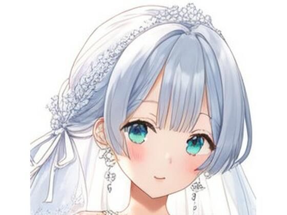 ウェディングドレスの可愛い女の子100枚(AIグラビア研究所) [d_545782]