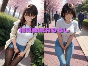 花見会場おもらし イラスト版(P-AI planning) [d_546225]