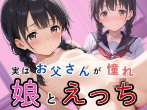実はお父さんに憧れていた娘と父のえっち(生はむ少女) [d_546309]