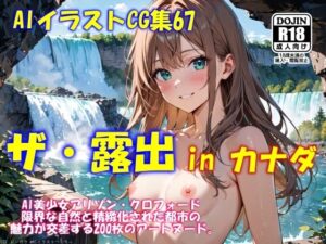 AIイラストCG集67  ザ・露出 in カナダ  アリソン・クロフォード(ドンガラAI美少女イラスト支部) [d_546479]