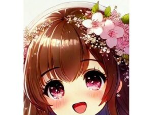 可愛い花嫁さん(ブルーうさぎ) [d_546891]