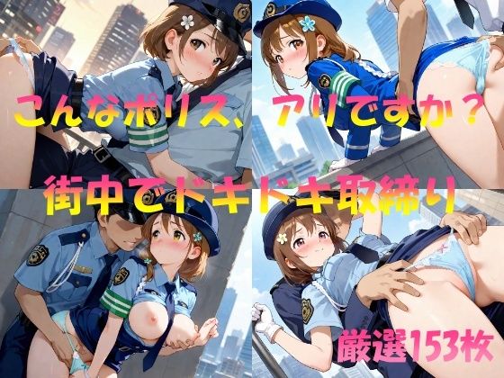 こんなポリス、アリですか？  街中でドキドキ取り締まり(なんこつくん) [d_548169]