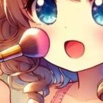 メイクで天使と悪魔(ブルーうさぎ) [d_548260]