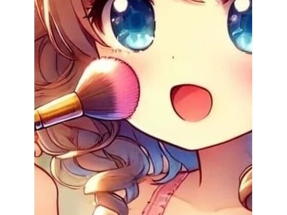 メイクで天使と悪魔(ブルーうさぎ) [d_548260]