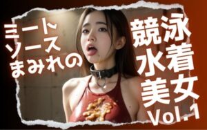 ミートソースまみれの競泳水着美女Vol.1(Heaven) [d_548513]