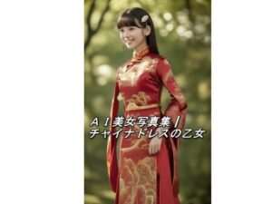 AI美女写真集┃チャイナドレスの乙女(AI美女写真集┃清楚な大人) [d_548817]