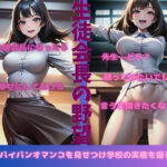生徒会長の枕営業・・・先生にパイパンのおまんこを見せつけていた・・・(レッドドラゴン企画) [d_548948]