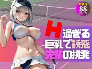 可愛いテニス部の先輩がめちゃくちゃイヤラシイ恰好で挑発してくる件について…。(AIらぶSHOW) [d_549264]