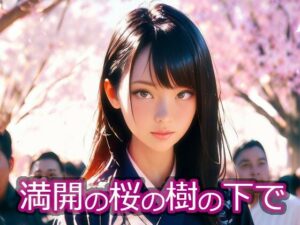 満開の桜の樹の下で(Gugh Gouf Burgers) [d_549636]