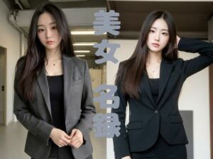 【美女名録】vol6.7  秘書の誘惑。冷たくても、惹かれてしまう。 199枚  【AIグラビア写真集】(AI美女制作参謀本部4課) [d_549744]