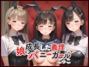 成長した義理の娘と嫁にバレないようにバニーガールごっこ(ロリかわ) [d_550041]