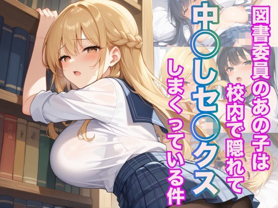 図書委員のあの子は校内で隠れて中◯しセ◯クスしまくっている件(あんあんつけぼー) [d_550387]