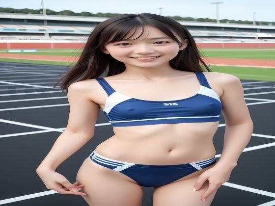 アスリート女子 身体のラインが透けてしまったユニフォーム(SakuraBooks) [d_551273]