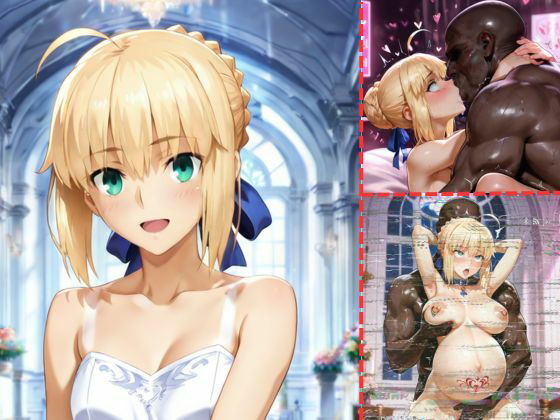 金髪の彼女は僕の肉棒では満足できない(NTRELION) [d_551491]