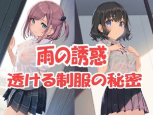 【新AI】雨の誘惑〜透ける制服の秘密〜(うさぎ温泉) [d_552076]