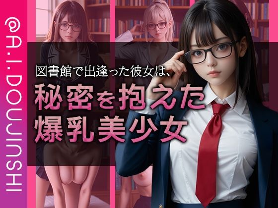 図書館で出逢った彼女は、秘密を抱えた爆乳美少女@AI同人誌vol.096(爆乳@エーアイ) [d_553160]