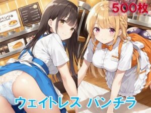 ウェイトレスの四つん這いパンチラ(D.P.H.) [d_553426]