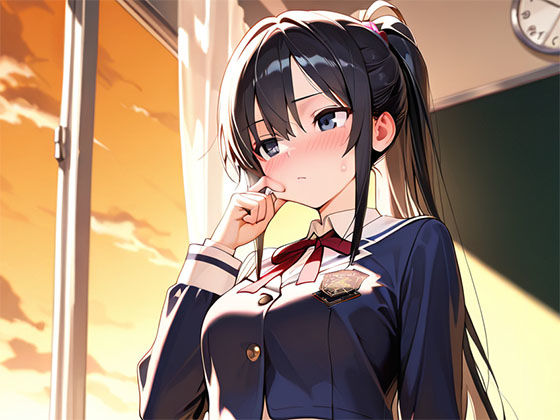 黒髪ポニーテールの彼女が誘うとき(ゆめや) [d_554270]