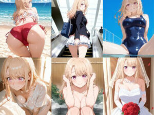 「黒岩メダカに私の可愛いが通じない」川井モナ  セクシー写真集5（全500枚）(人の海) [d_554337]