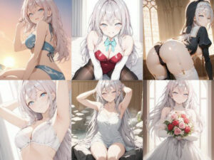 「時々ボソッとロシア語でデレる隣のアーリャさん」アリサ・ミハイロヴナ・九条セクシー写真集9（全500枚）(人の海) [d_554359]