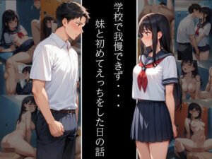 学校で我慢できず・・・妹と初めてえっちをした日の話(ひなまん) [d_554376]