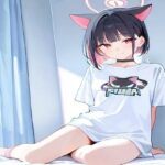 R18 ブ◯ーアーカイブ 杏◯カズサ vol.1(シュガー下呂うどん) [d_554771]