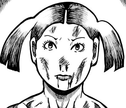 ラストバトル  身を挺して家族を逃したママ(N-zumi-ha) [d_556284]