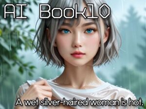 AI Book10 -A wet silver-haired woman is hot.-(Karasu Publishing) [d_556541]