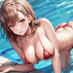 とある美琴さんの着衣巨乳(ラブリーパンチ（パロディ）) [d_556657]