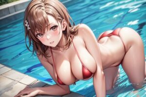 とある美琴さんの着衣巨乳(ラブリーパンチ（パロディ）) [d_556657]