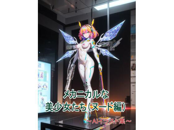 メカニカルな美少女たち（ヌード編）〜AIイラスト集〜(くりきんとん) [d_557284]