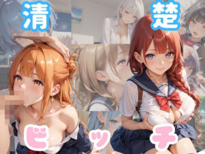 清楚がビッチで何が悪い！！【ビッチの厳選CG150枚収録】(アオとハル) [d_558783]