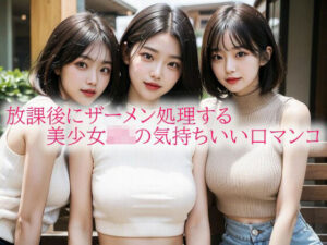 放課後にザーメン処理する美少女JKの気持ちいい口マンコ(背徳の恥辱放送部) [d_559530]