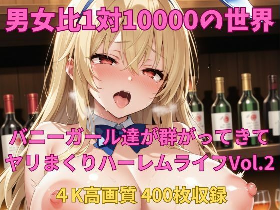 男女比1対10000の世界 バニーガール達とセックスし放題でちんぽが乾く暇もないヤリ放題ハーレムライフ！！Vol.2(TailorFetiAI-Pix) [d_560340]
