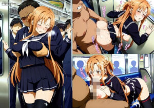 【S〇O】結〇明日奈:セーラー服〜キモおじセクハラ痴●SEX、CG集〜263枚(yoron) [d_560369]