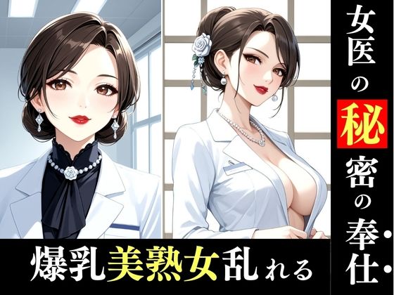 巨乳熟女女医が誘う…淫靡な診察室へようこそ【AI生成CG集】(快楽熟女クラブ) [d_560755]